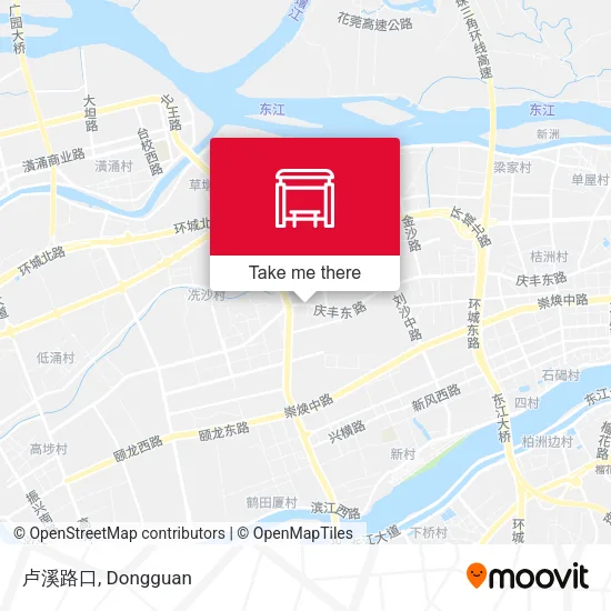 卢溪路口 map