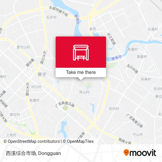 西溪综合市场 map