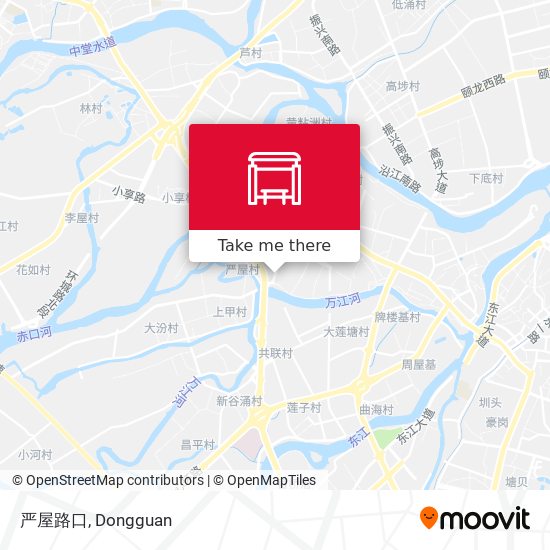 严屋路口 map