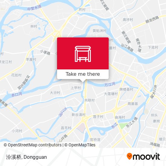 汾溪桥 map