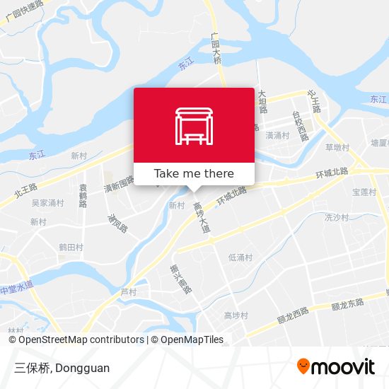 三保桥 map