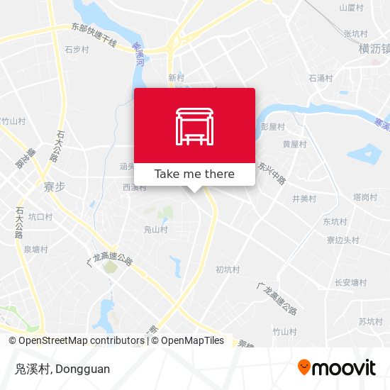 凫溪村 map