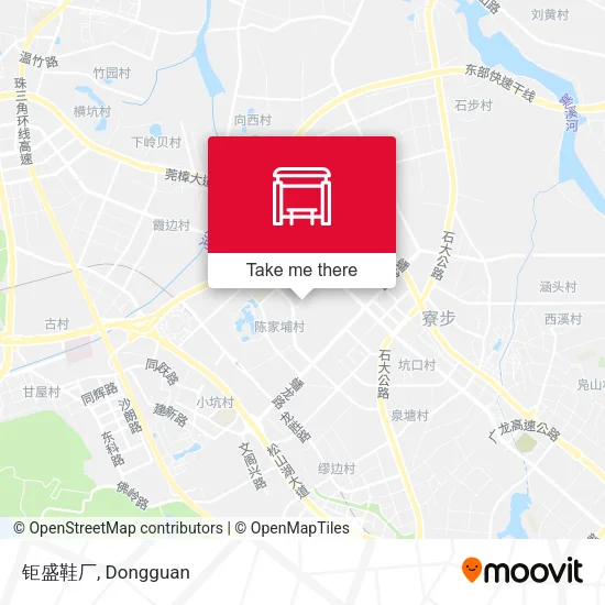 钜盛鞋厂 map