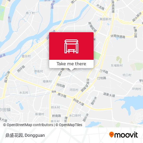 鼎盛花园 map