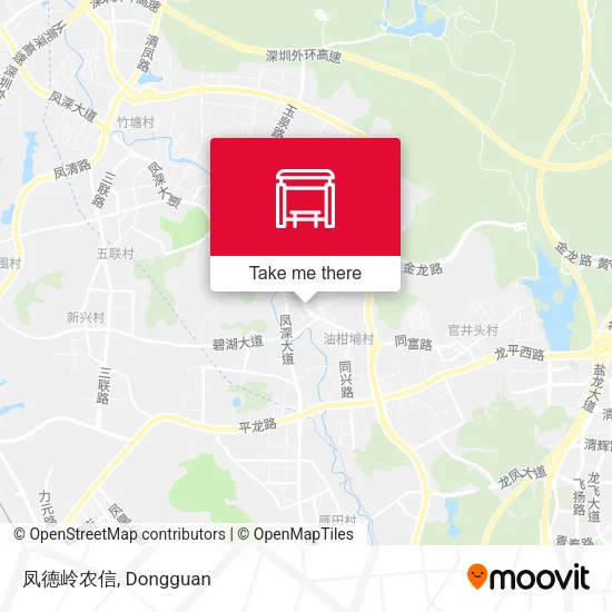 凤德岭农信 map