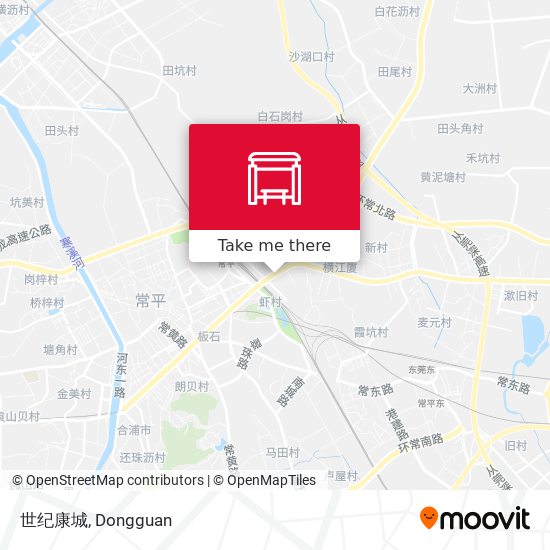世纪康城 map