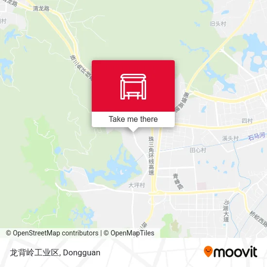 龙背岭工业区 map