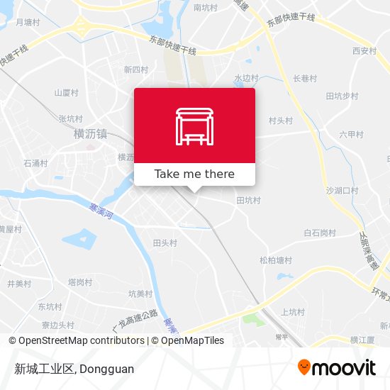 新城工业区 map