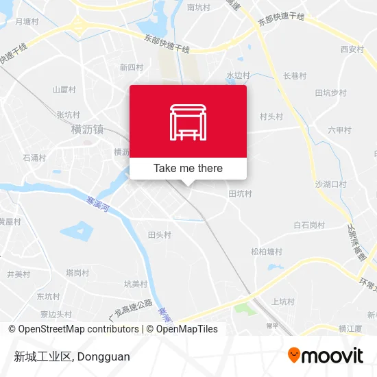 新城工业区 map