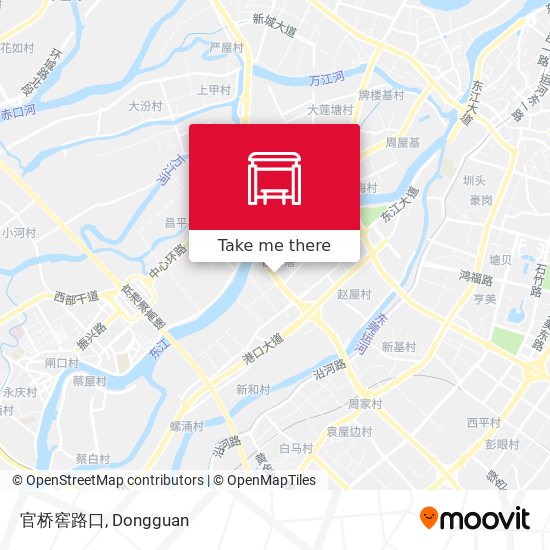 官桥窖路口 map