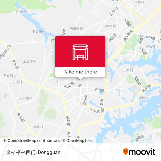 金桔格林西门 map