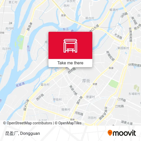 昆盈厂 map