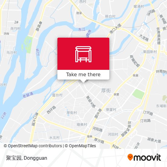聚宝园 map
