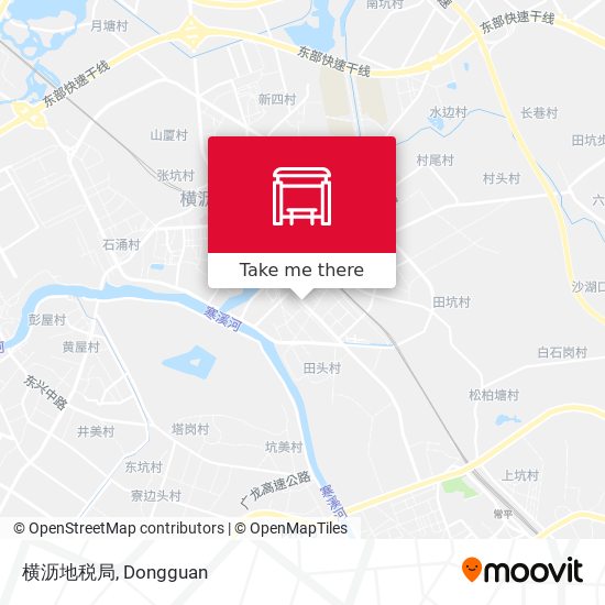 横沥地税局 map