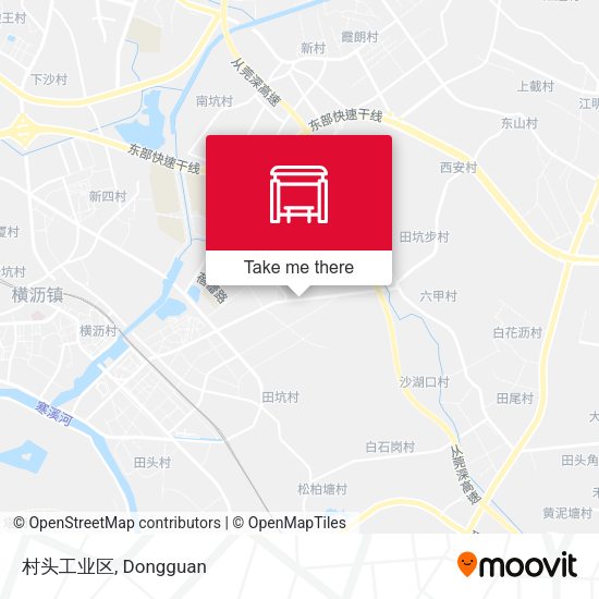 村头工业区 map