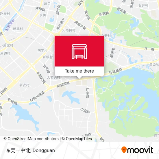 东莞一中北 map