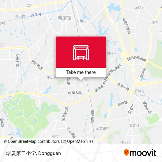塘厦第二小学 map