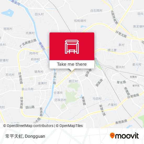 常平天虹 map
