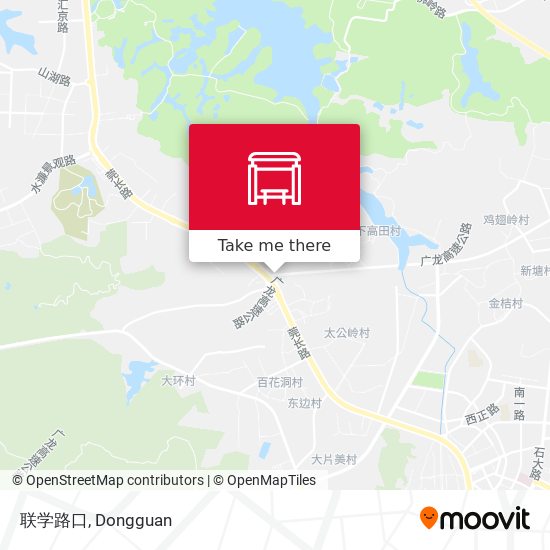 联学路口 map