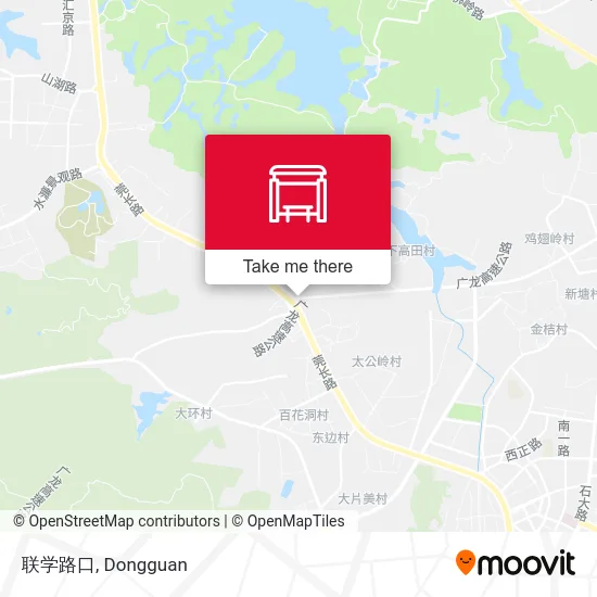 联学路口 map