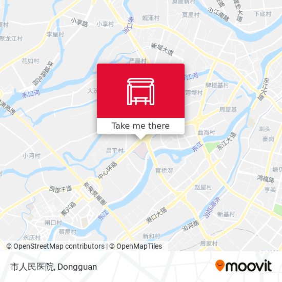 市人民医院 map