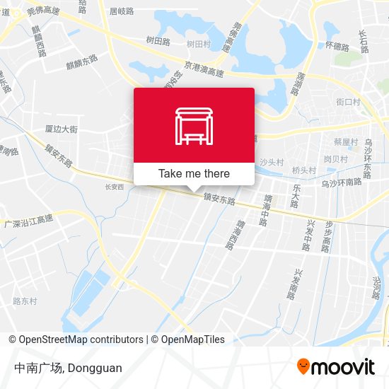 中南广场 map
