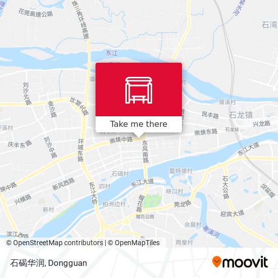 石碣华润 map