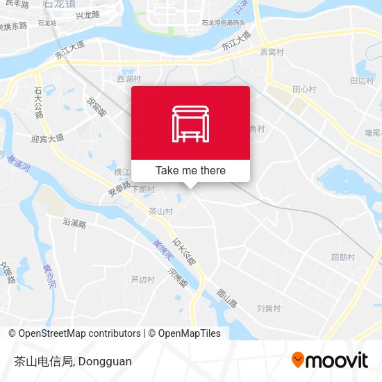 茶山电信局 map