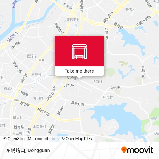 东埔路口 map
