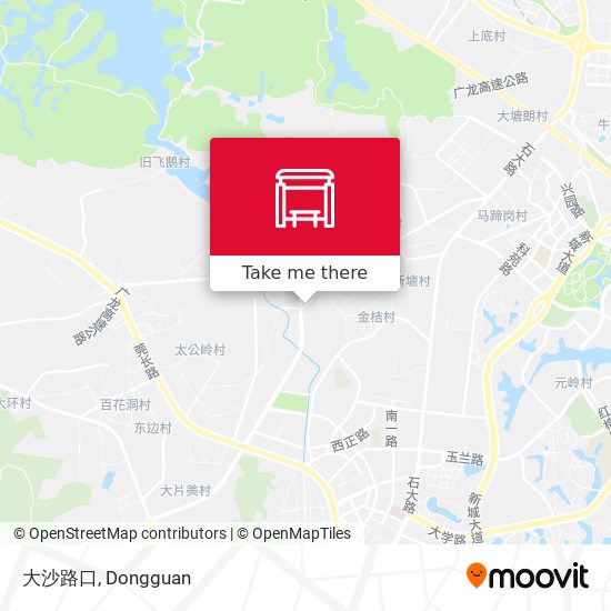 大沙路口 map