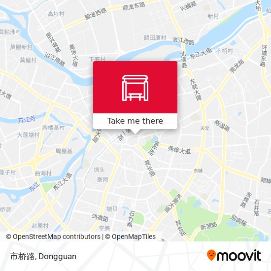 市桥路 map