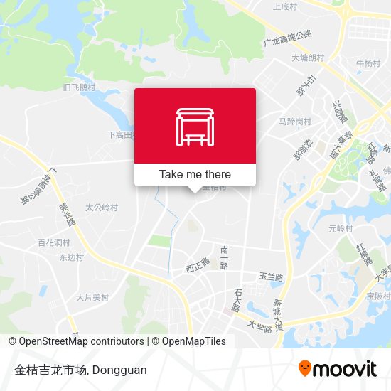 金桔吉龙市场 map