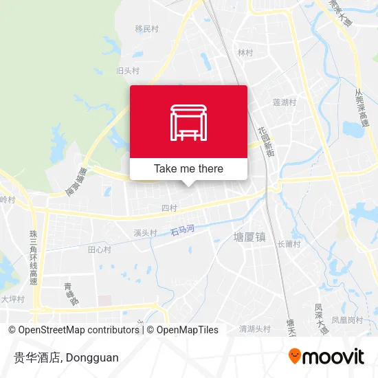 贵华酒店 map