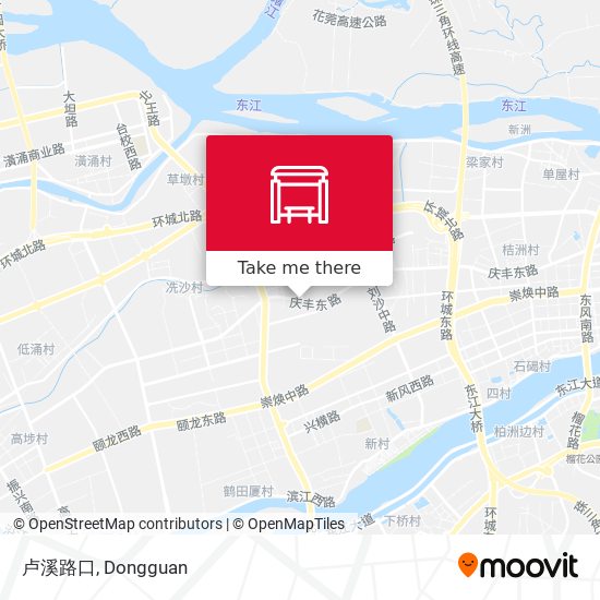 卢溪路口 map