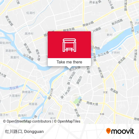 红川路口 map