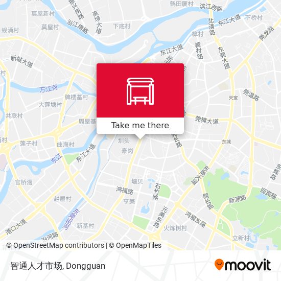 智通人才市场 map