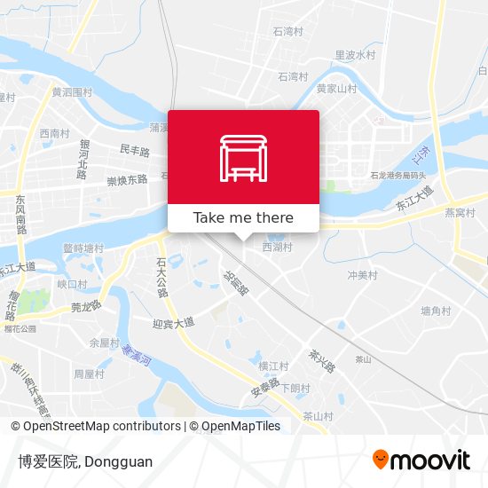 博爱医院 map