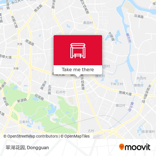 翠湖花园 map