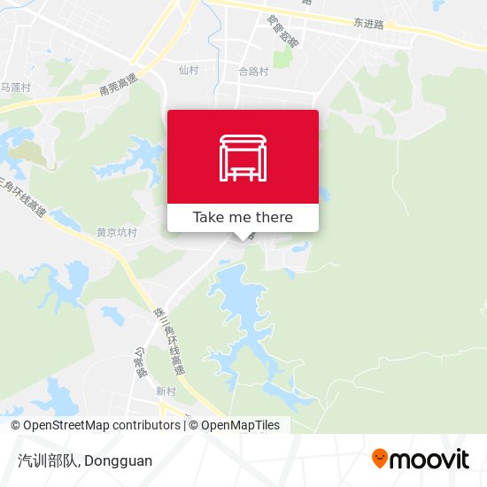 汽训部队 map