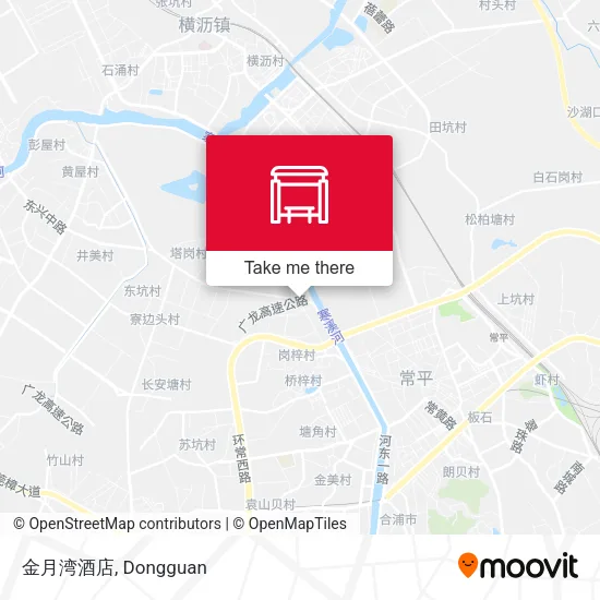 金月湾酒店 map