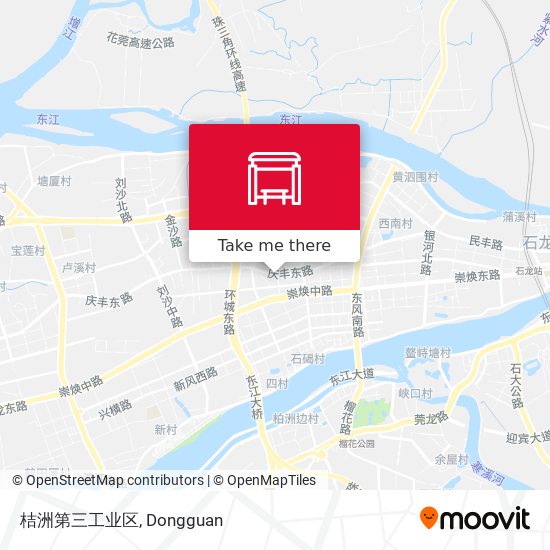 桔洲第三工业区 map