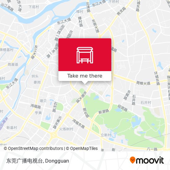 东莞广播电视台 map