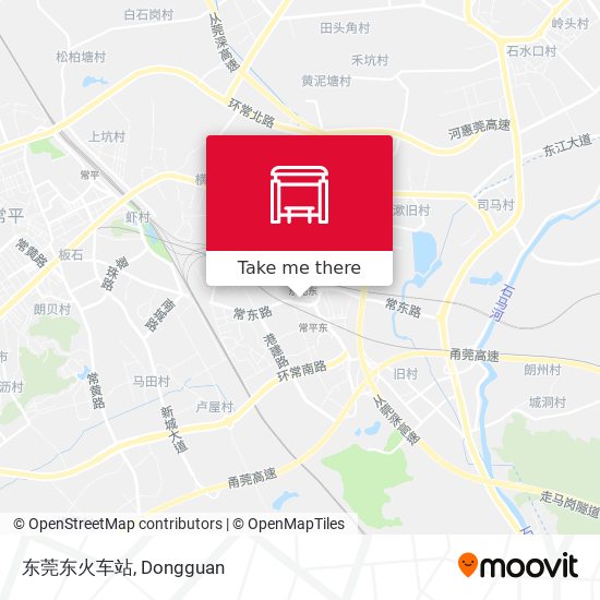 东莞东火车站 map