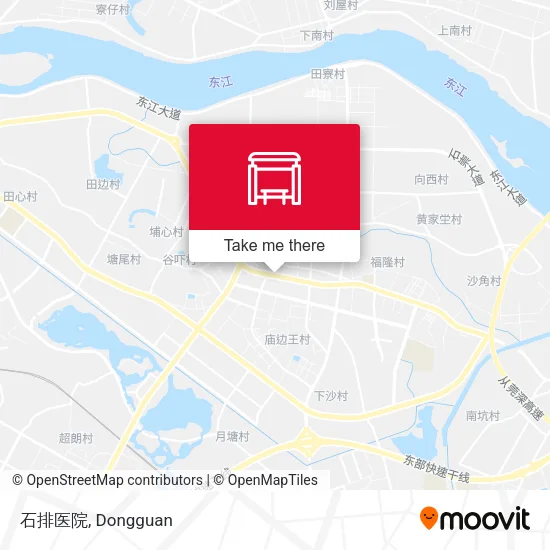 石排医院 map