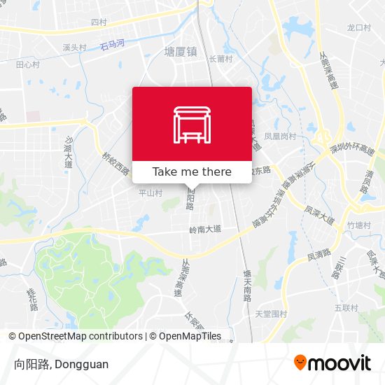 向阳路 map
