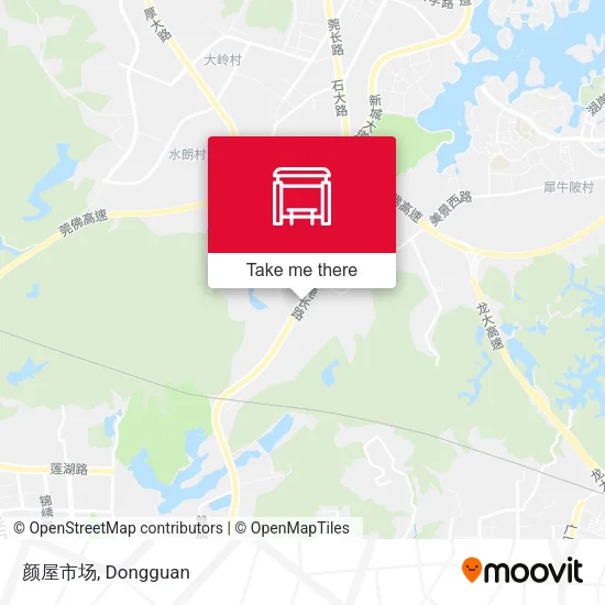 颜屋市场 map