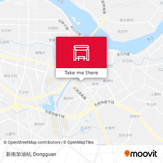 新南加油站 map