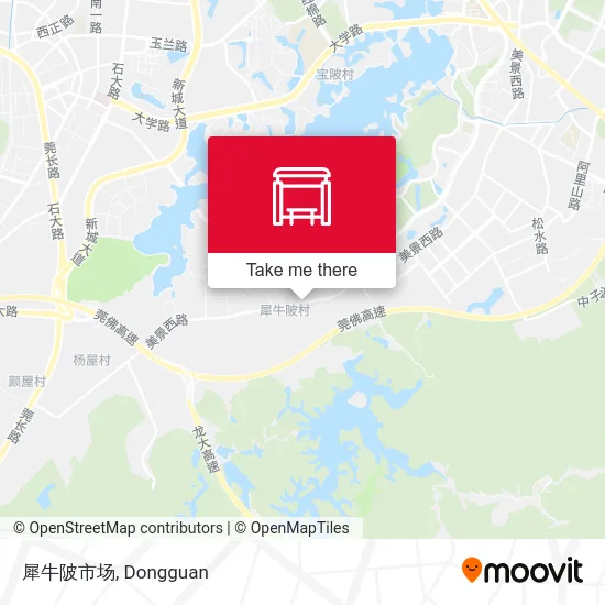犀牛陂市场 map