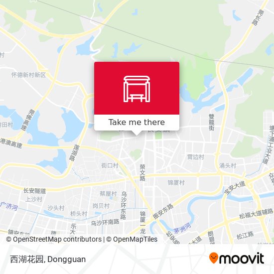 西湖花园 map