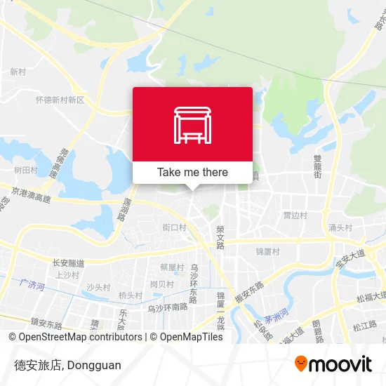 德安旅店 map